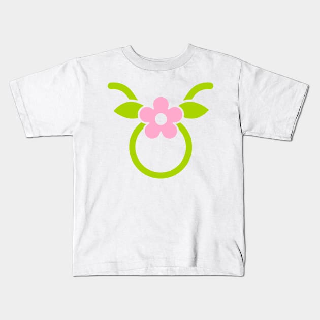 Floral Taurus Kids T-Shirt by CoreyUnlimited